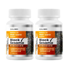 CUILIMEI 黑芝麻白首烏膠囊 Balance for Hair care Support, 2個, 30顆