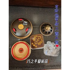 （巧之手藝術品）寶華佛具 純銅淨香爐 心經版/素面版 宗教供佛禪修薰香爐, 1個, 素面
