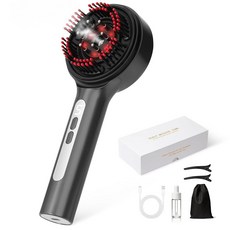 KIAVEZO Electric Scalp Massager 5 in 1 Refillable Oil Reservoir and Mist 3 Step At Home Scalp Spa, KIAVEZO Electric Scalp Massage