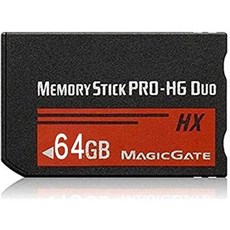 PSP 액세서리 메모리 카드용 오리지널 64GB 메모리 스틱 PRO-HG 듀오 HX64GB 매직게이트