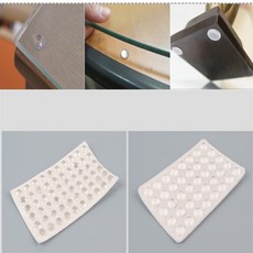 미끄럼방지 도트타입 미끄럼방지스티커 고정패드 충격완화 고정고무 스티커, 9mm (40개)