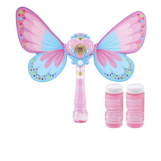 페어리 나비 요정 비눗방울 요술봉 + 비누방울액 2p 세트, 핑크, 1세트