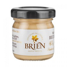 Brien 브리엔 메이플 시럽 버터 44g 비건, 1.58 oz, 1개