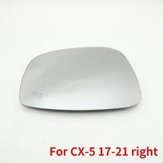자동차 사각지대 경고 가열 백미러 윙 문짝 사이드 미러 유리 렌즈 마즈다 3 악셀라 6 아테나 CX-3 CX-5 2, 07 For CX-5 17-21 right