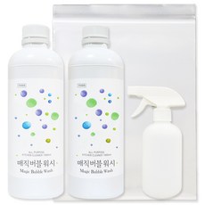 자연그램 매직버블워시 기름때 제거 뿌리는 다용도 주방세제 세트, 1세트, 2000ml