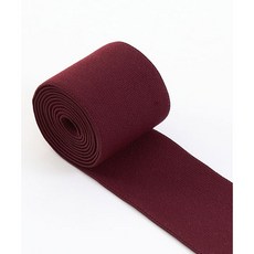 퀼트스타 베이직 울 고무줄 38mm_와인, 1개, 와인