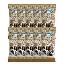 HBAF 바프 멸치아몬드, 30g, 10개