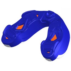 U Sport 高保護性運動牙套 護齒套 SIRIUS 拳擊格鬥武術專業護齒, 藍/橘/灰, 1個