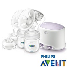 PHILIPS AVENT 輕乳感雙邊電動吸乳器 SCF332, 1個