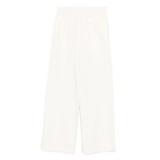 리우조 밴딩 웨이스트 코튼 팬츠