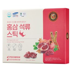 포천홍삼 홍삼석류스틱 10ml X 30포, 300ml, 1개