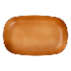 하코야 파스타 & 커리 볼 24.5x15.5x4cm, 1개, 살몬 + 화이트