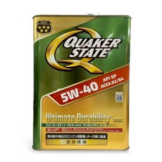 QUAKER STATE 全合成機油 適用多種車型 卓越引擎保護, 5w40, 1個, 4L
