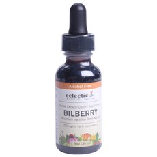eclectic INSTITUTE Bilberry滴劑 250mg, 1個, 30毫升
