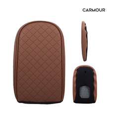 더뉴셀토스 팔걸이 콘솔쿠션, 하바나브라운, 1개