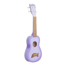 Kala MK-SD/PLBURST MaKala Dolphin Kala MK-SD/PLBURST MaKala Dolphin Bridge Soprano Ukulele - Purple, 1개, 퍼플 버스트