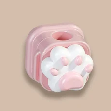 자체 접착식 데스크탑 케이블 정리 홀더 클립 책상 정리기 케이블 관리 오피스 와이어 코드 홀더, 03 Pink