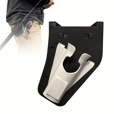 낚싯대 슬라이드형 힙 홀스터 핸즈프리 벨트 조절 가능 허리 팩 다용도 포켓 도구 수납 퀵 드로우 (낚시꾼