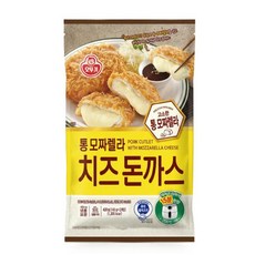 오뚜기 [냉동] 통 모짜렐라 치즈돈까스 420g, 1개