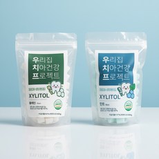 우치프 자일리톨 스톤 캔디 300g 플레인 민트, 1개
