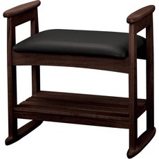 팔꿈치 다크 브라운이 있는 코에키 W-5H(DBR) 대변, dark brown