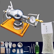 뻥튀기기계 가정용 팝콘메이커 증폭기 스텐 제조기, 400ml, 기본 색상