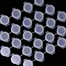 물감 소분용기 미술도구 미니 물감통 6구 5ml, 본상품선택