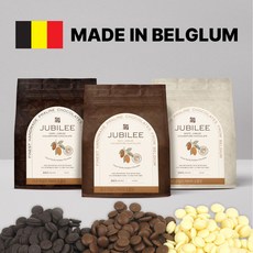 쥬빌리 벨지안 커버춰 초콜릿 400g 원산지-벨기에, 밀크, 1개
