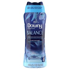 다우니 인퓨전즈 밸런스 향기부스터 퍼퓸 쥬얼 향기지속제 크리스프레인 블루유칼립투스 세탁비즈 18.2oz, 1개