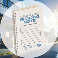 독서기록장 독서노트 50권용 화이트 작은기록책 가벼운기록도구 포켓저널 휴대메모북 데스크문구템 다이어리