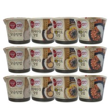 CJ 컵반 간장계란덮밥3개+스팸마요덮밥3개+스팸김치덮밥3개+닭곰탕밥3개, 1개, 240g