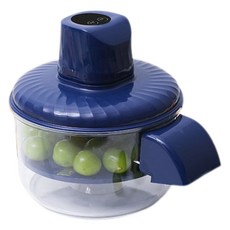 新款薄皮水果去皮器家用無線葡萄去皮工具跨境剝蒜器番茄剝皮器, 1個, 藍色