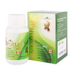 Convince 康心 螺旋藻(藍藻錠) Spirulina 120錠 全素, 1個, 120顆
