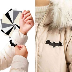 패딩 보수테이프 패딩구멍, 1패딩수선패치-블랙