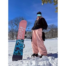 머린 몰 스키복 바지 남녀 겨울 방풍 방수 기모바지 바람막이 팬츠 와이드 방한 아웃도어 스포츠