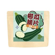 櫛瓜脆片 清脆上癮, 40g, 1個