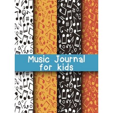 Music Journal for Kids: Dual Wide Staff Manuscript Sheets and Wide Ruled/Lined Songwriting Paper Jou... Hardcover, Only1million Inc, English, 9788520193389