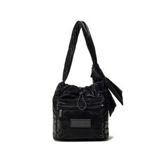 [백화점 정품] 헌터 HUNTER [UNISEX] 글로시 리본 드로우스트링 버킷백 - 블랙 HDWK024BXZBLK 622949, FREE