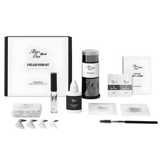 ADORNSHOP 居家燙睫毛套組 燙睫膠專用, Peach Scent, 1套