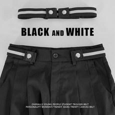 青少年學生帆布腰帶女