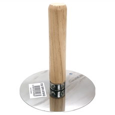 不鏽鋼韓國壓餅器(木頭把手) 壓糖餅器, 銀色, 1個