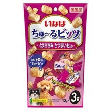 日本 CIAO 狗零食 啾嚕迷你夾心捲 肉泥夾心捲 寵物零食 迷你尺寸 獨立包裝, 36g, 1個, 雞肉地瓜