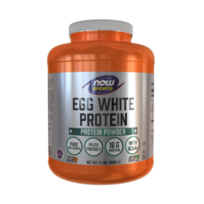 NOW Foods 蛋清蛋白粉, 2.268kg, 1罐