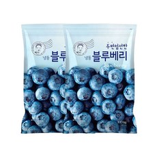자연원 두번엄선한 냉동 블루베리 1.13kg x 2팩, 2개