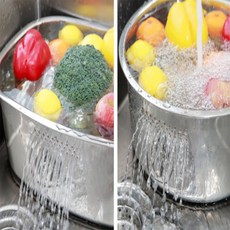 완자스토어 스텐레스 설거지통 스텐세척통, D형