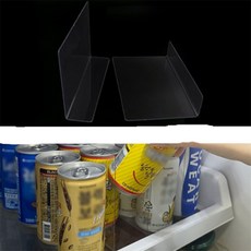 정심 L형 투명 칸막이 1P 일반형(20x12cm) 선반가이드