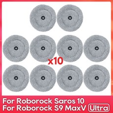 로보락 Saros 10 S9 MaxV Ultra S90ver G30 A1460RR 호환 액세서리 부품 메인 사이드 브러시 필터 Edgewise 걸레 키트, Set P