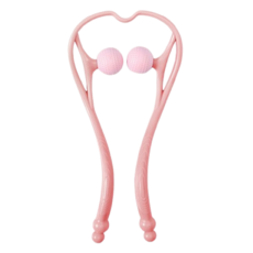 EORIN 경추 목 마사지기, 1개, 분홍색 1개, 분홍색