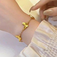 臺灣出貨複古蝴蝶手鏈歐美鐳射設計 精緻工藝輕奢顯質感小衆不撞款日常佩戴/聚會造型/閨蜜贈禮女生時