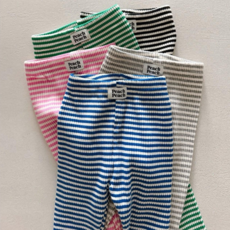 피치피치 소보로 줄무늬 여아 레깅스